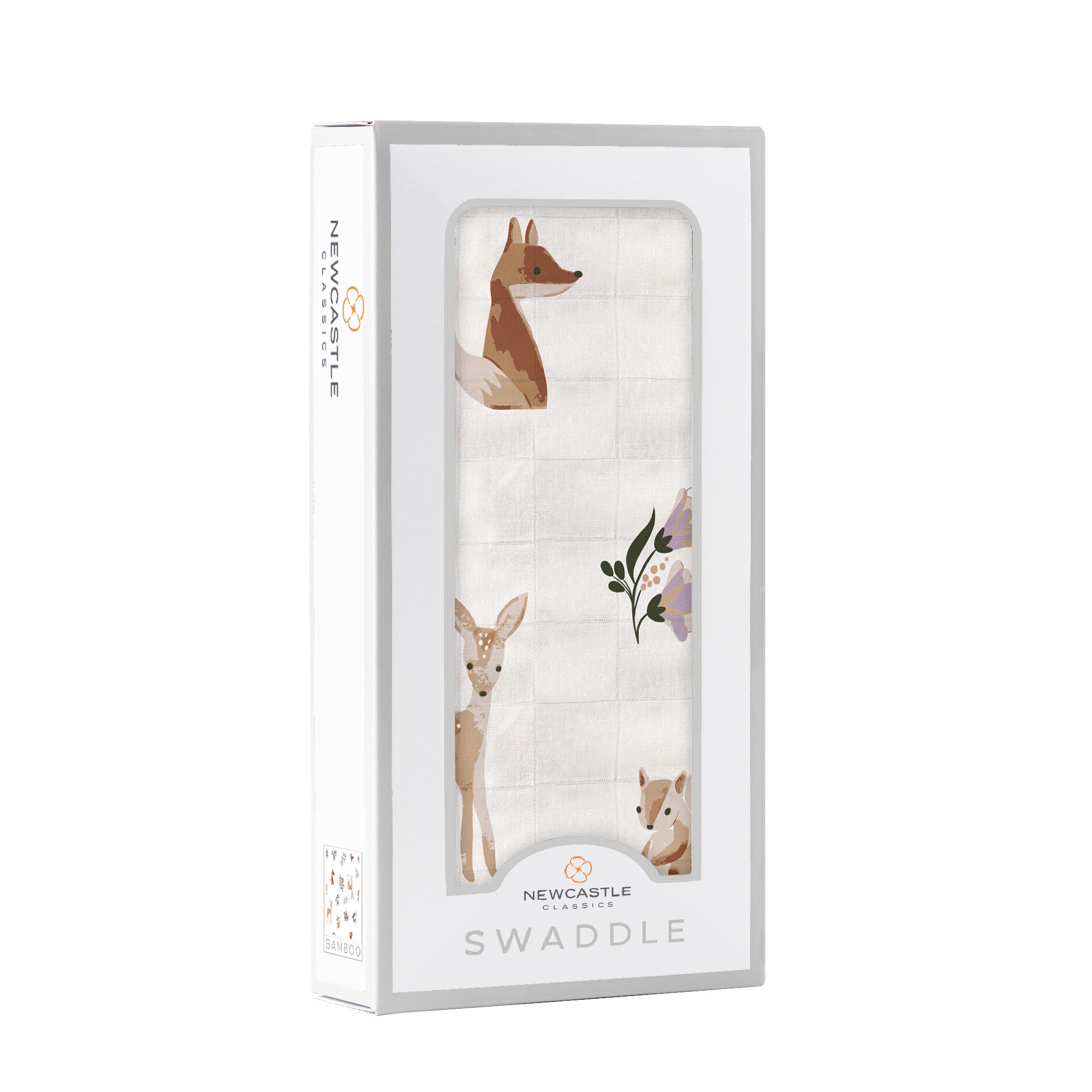 スワドル コットン NC-SC2055 | Sierra Fox and Deer – newcastle classics